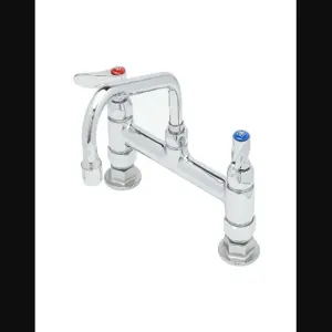 T&S B-0222 Kitchen Faucet 2.2 Gpm 6 Inch Spout | AE2HRZ 4XKK4