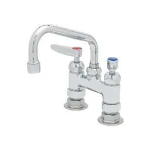 T&S B-0227-CR-WS Faucet, 4 Inch Deck Mt., Ceramas, With 1.5 GPM Aerator | AV3NBC