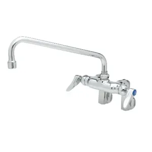 T&S B-0236-CR Double Pantry Faucet, With Cerama Cartridges, With Check Valves | AV3NEY