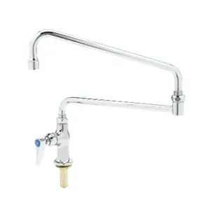 T&S B-0319 Single Pantry Faucet, Special 24 Inch Double-Joint Swing Nozzle | AV3NMT