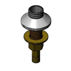 T&S B-0431 Swivel/Rigid Base Assembly, Deck Mt., For Standard Swing Nozzles And Goosenecks | AV3NUD