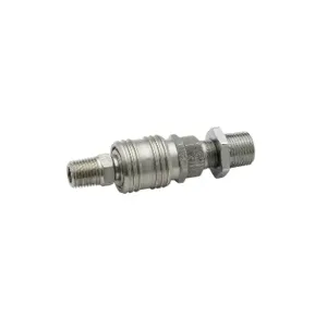 T&S B-0452 Coupling Set, Quick Disconnect, 3/8 Inch NPT Male x 1/4 Inch NPT Male | AV3NUT