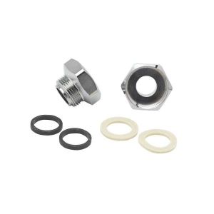 T&S B-0469 Adapter Kit, For Faucet, Wall Mt. to Krowne Inlet Flanges | CE4ZXZ