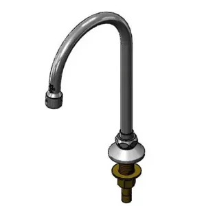 T&S B-0520 Rigid Dummy Gooseneck 1/2 Inch Brass | AA2BEB 10C467