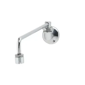 T&S B-0577 Range Faucet, Wall Mount, 13-1/8 Inch Nozzle Length, 1/2 Inch NPT Male Inlet | AV3NZP