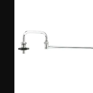 T&S B-0585 Pot Filler, Deck Mount, 18 Inch Double Joint Nozzle, 1/2 Inch NPT Inlet | AV3NZZ