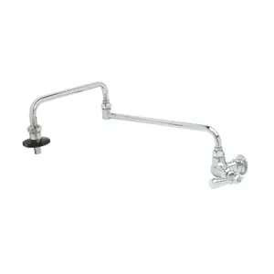 T&S B-0592-26-CH Pot Filler, Wall Mount, Single Temp, 26 Inch Dbl-Joint Nozzle | AV3PAD