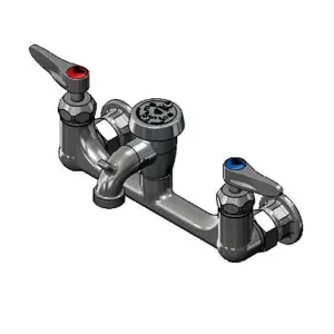 T&S B-0674-CR-POL Service Sink, Cerama Cartridges, With Check Valves, Lever Handles | AV3PFJ