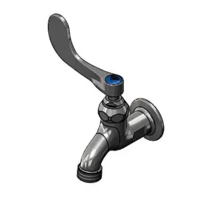 T&S B-0702-WH4 Sill Faucet, 1/2 Inch NPT Female Inlet, 4 Inch Wrist-Action Handle | AV3PHD