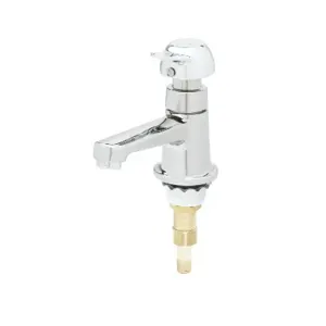 T&S B-0712-PA Sill Faucet, Pivot Action Metering, 1/2 Inch NPSM Male Shank, 2.2 GPM Aerator | AV3PJC