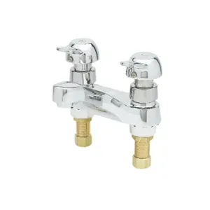 T&S B-0831-PA Metering Faucet, Deck Mt., 4 Inch Centers, Pivot Action Metering | AV3PLU