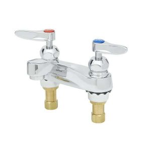 T&S B-0871-CR-VR05 Lavatory Faucet, 4 Inch Deck Mt., 0.5 GPM VR Spray Device | CE4ZYM
