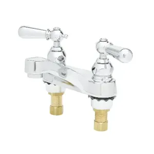 T&S B-0871-VR-CH-QT Lavatory Faucet, Deck Mt, 2.2 gpm VR Aerator, Club Handle, VR Screws, QT-Eternas | AV3PNZ