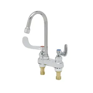 T&S B-0892-01-WS Medical Faucet, Deck Mt, Swivel/Rigid Gooseneck, 1.5 GPM Aerator | AV3PQN