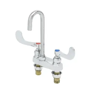 T&S B-0892-FC Medical Faucet, Deck Mt, Plain-End Swivel/Rigid Gooseneck, 1.5 GPM Flow Disc | AV3PRK