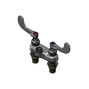 T&S B-0892-LN-QT Medical Faucet, With 1/4 Turn Eterna Cartridges, With Spring Checks | AV3PRP