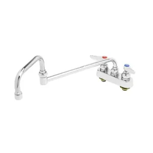 T&S B-1131 Workboard Faucet, Deck Mt., 4 Inch Centers, 18 Inch Double Joint Nozzle | AV3QBX