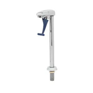 T&S B-1210-01 Glass Filler, 10 Inch Deck Mt. Pedestal, 1/2 Inch NPT Male Shank | AV3QFV