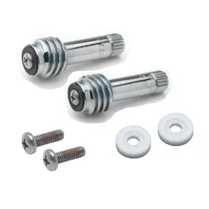 T&S B-12K-T Parts Kit, Workboard Faucet, LH-RH Spindle, Teflon Seats, Seat Washer Screws | AV3QGX