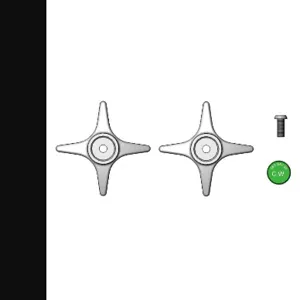 T&S B-18K Parts Kit, For Four-Arm Lab Handles | AV3QLJ