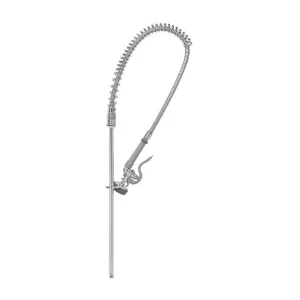 T&S B-2250 Pre-Rinse Faucet Assembly, 44 Inch Hose, Self Closing Squeeze Valve | AV3QMX