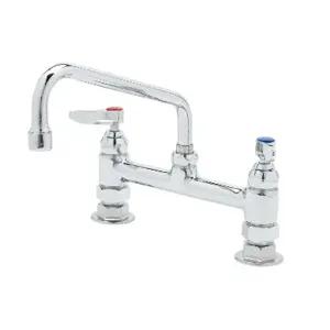 T&S B-2280-060X Mixing Faucet, Deck Mt., 8 Inch, Eternas, 8 Inch Swing Nozzle | AV3QPJ