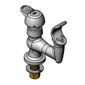 T&S B-2360-03-PA Bubbler, Pivot Action Metering, 1/2 Inch NPSM Male Shank | AV3QUF