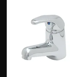 T&S B-2701 Single Lever Faucet, Ceramic Cartridge, Rigid Base, Short Spout | AV3QXJ