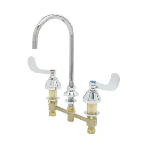 T&S B-2866-05CR-F15 Medical Faucet, 8 Inch Centers, Swivel Gooseneck | CE6ABB