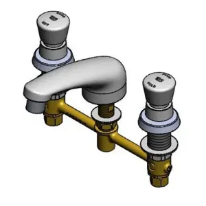 T&S B-2991-VR Lavatory Faucet, 8 Inch Concealed Widespread, Metering | AV3RFQ