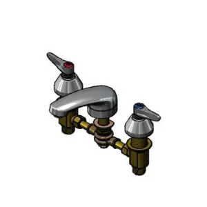 T&S B-2992 Lavatory Faucet, Concealed Body, Swivel Joint, 8 Inch Centers, Cast Spout | AV3RFU