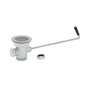 T&S B-3942-XL Waste Drain Valve, Long Twist Handle, 3 Inch x 2 Inch | AV3RHY