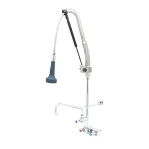 T&S B-5115-12-CRB8P Pre-Rinse Faucet Unit, Pull Down, With 12 Inch ADF, Cerama Cartridges | CE6ABY