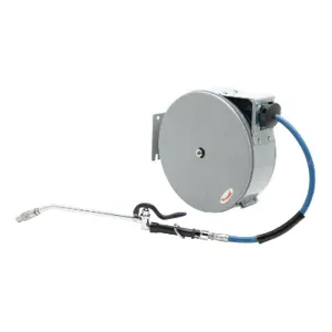 T&S B-7222-C10 Hose Reel, Coated, 3/8 Inch x 30 Feet, With Extended Spray Wand | AV3RQD