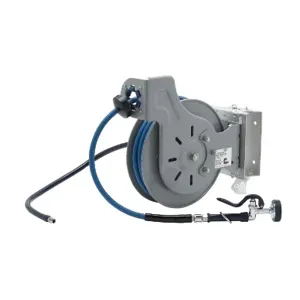 T&S B-7232-01-ESB36 Hose Reel, Epoxy Coated, 3/8 Inch x 35 Feet, 36 Inch Flexible Water Hose | CE6AEP