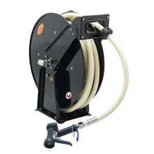 T&S B-7245-06 Hose Reel, Open, Epoxy Coated Steel, 3/4 Inch x 50 Feet Hose | AV3RRJ