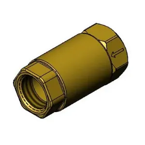 T&S B-CVH3-4 Check Valve, 3/4 Inch NPT Female, Horizontal | AV3RRW