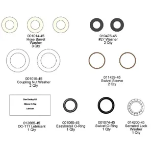 T&S B-PRU-RK Pre-Rinse Unit Repair Kit | AV3RTK