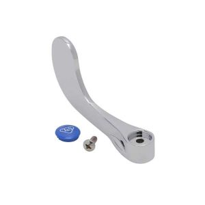 T&S B-WH4C-NS Wrist Action Handle, 4 Inch, And Cold Index And Screw | CE6AGC