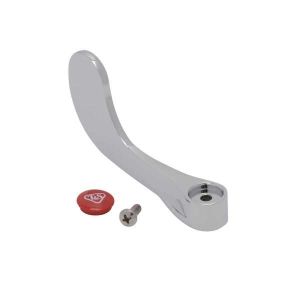 T&S B-WH4H-NS Wrist Action Handle, 4 Inch, Hot Index And Screw | CE6AGD