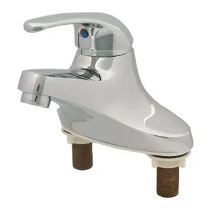 T&S BA-2711-VF05 Single Lever Faucet, 4 Inch Centerset, 0.5 GPM VR Spray Device | AV3ZEE