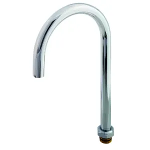 T&S BF-0135-X Swivel Gooseneck, Plain Tip, 8 Inch Clearance | AV4AMB