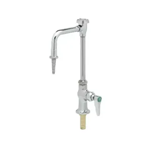 T&S BL-5705-08-VR Lab Mixing Faucet, Single Hole, Deck Mt., Swivel/Rigid VB Nozzle, VR Screws | AV4BFT