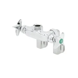 T&S BL-5740-LN Mixing Faucet, Wall Mt., Adjustable Arm Inlets, Less Nozzle | AV4BHG