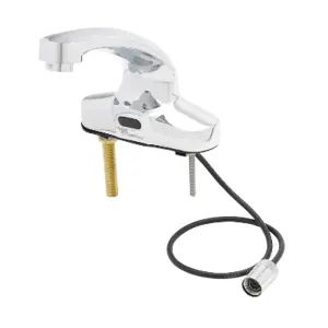 T&S EC-3104-LF22 Electronic Faucet, 4 Inch Deck Mt., Cast Spout, 2.2 GPM VR Flow Device | AV6KVF