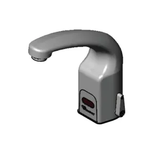 T&S EC-3132-HG Electronic Faucet, Single Hole Deck Mt, Cast Spout, HydroGenerator | AV6KWK