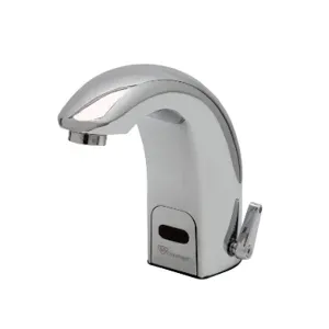 T&S EC-3142 Electronic Faucet, Single Hole, Contemporary Spout, 2.2GPM VR Aerator | CE6AHR