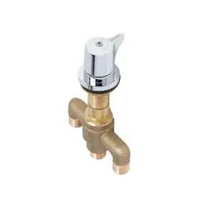 T&S EC-SMT Thermostatic Mixing Valve, With 1/2 Inch NPSM Male Fittings | AV6KWX