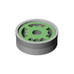 T&S FD05 Flow Control Disc, 0.5 GPM, Lime Insert | CE6AJD