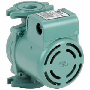 TACO 2400-10-3P Hydronic Circulating Pump, Std, Taco, Flanged, 1/10 HP | CU4YAK 5CHJ9